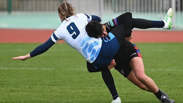 Александра Алисеенко и Асият Алиева. Фото Сергей Пивоваров Александра Алисеенко и Асият Алиева. Фото Сергей Пивоваров