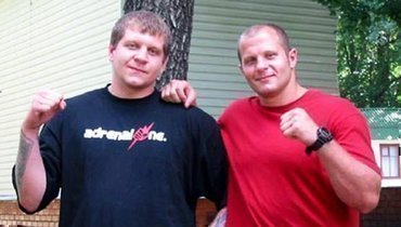 Александр и Федор Емельяненко.