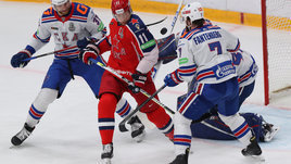 Роботы из ЦСКА не дали СКА ни шанса. Речь Брагина и ранняя замена вратаря не помогли