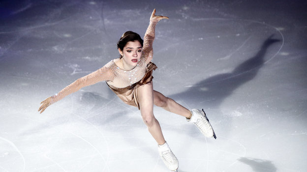 Евгения Медведева на шоу Этери Тутберидзе в Москве. Фото Дарья Исаева, «СЭ» / Canon EOS-1D X Mark II Евгения Медведева на шоу Этери Тутберидзе в Москве. Фото Дарья Исаева, «СЭ» / Canon EOS-1D X Mark II