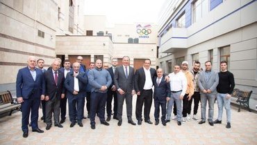 Делегация Олимпийского комитета России в Армении.