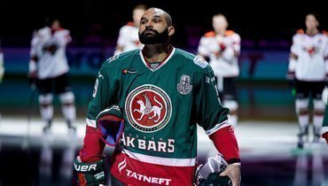 Один из самых дорогих игроков «Ак Барса» нападающий Найджел Доус.