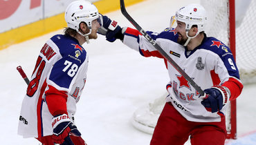 ЦСКА обыграл СКА и вышел в финал Кубка Гагарина.