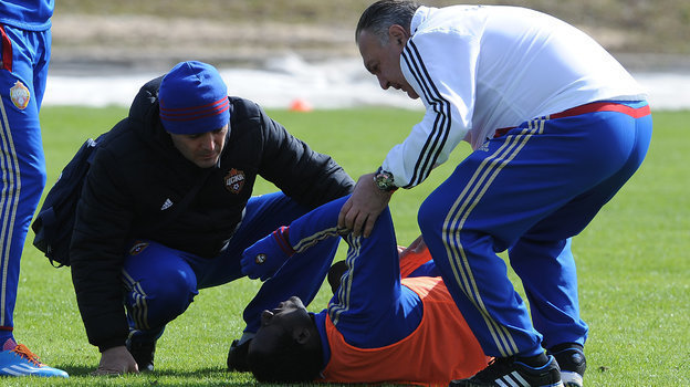 Александр Ярдошвили на тренировке ЦСКА. Фото Алексей Иванов, - Александр Ярдошвили на тренировке ЦСКА. Фото Алексей Иванов, -