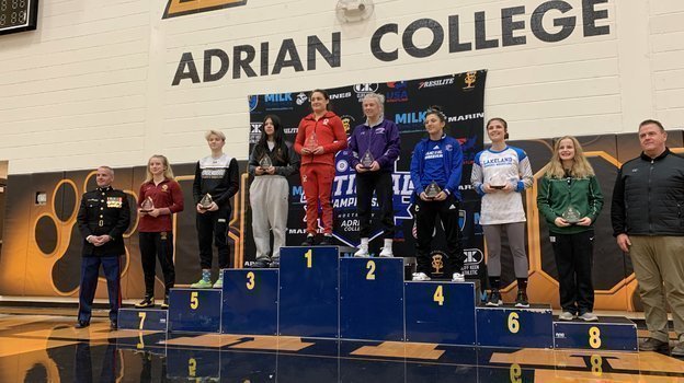 Валерия Мамлеева стала пятой в национальном студенческом чемпионате США по вольной борьбе. Валерия Мамлеева стала пятой в национальном студенческом чемпионате США по вольной борьбе.