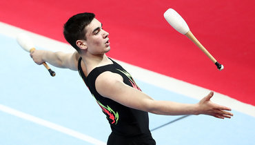 15 апреля 2021. Раменское. Всероссийские соревнования по художественной гимнастике «Весенний рекорд». Упражнение с булавами.