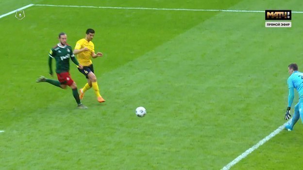 Эпизод матча 26-го тура РПЛ «Локомотив» — «Ростов» — 4:1. Эпизод матча 26-го тура РПЛ «Локомотив» — «Ростов» — 4:1.