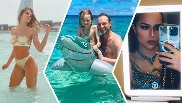 Канакина в изящных трусиках, Плющенко расслабляется на Мальдивах, а Загитова показывает взрослый макияж