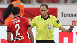 Правильно удален спартаковец Жиго, верно назначен пенальти. Ученик Сухины судил очень хорошо