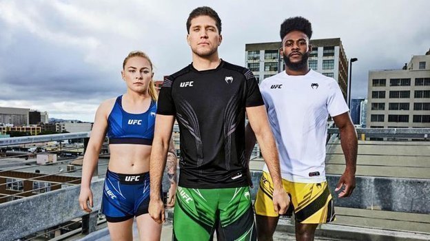 Форма от нового техспонсора UFC — компании Venum. Форма от нового техспонсора UFC — компании Venum.