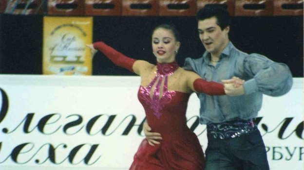 Анна Семенович и Роман Костомаров. Фото из личного архива Анны Семенович Анна Семенович и Роман Костомаров. Фото из личного архива Анны Семенович