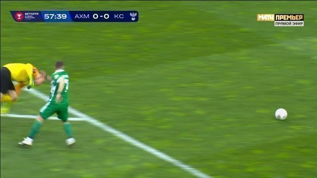 Эпизод матча «Ахмат» — «Крылья Советов». Эпизод матча «Ахмат» — «Крылья Советов».