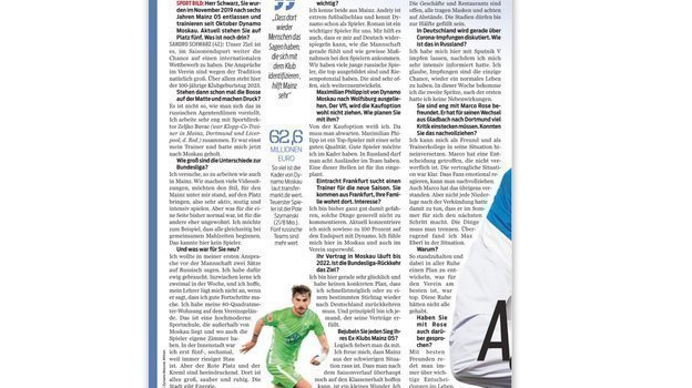 Интервью Сандро Шварца в Bild. Интервью Сандро Шварца в Bild.