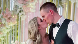 Свадьба самой красивой пары лыжников: Большунов и Жеребятьева зажгли в Барвихе