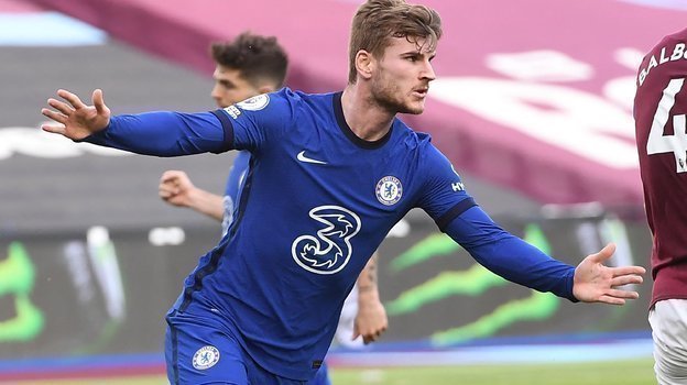 Тимо Вернер. Фото AFP Тимо Вернер. Фото AFP