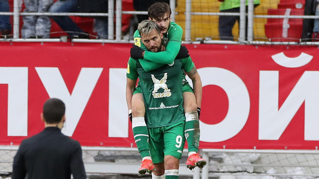 Джордже Деспотович и Хвича Кварацхелия. Фото Александр Федоров, «СЭ» / Canon EOS-1D X Mark II Джордже Деспотович и Хвича Кварацхелия. Фото Александр Федоров, «СЭ» / Canon EOS-1D X Mark II