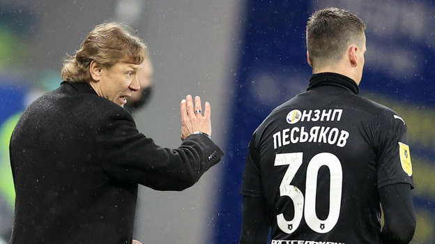 Валерий Карпин и Сергей Песьяков. Фото Александр Ступников, ФК «Спартак» Валерий Карпин и Сергей Песьяков. Фото Александр Ступников, ФК «Спартак»