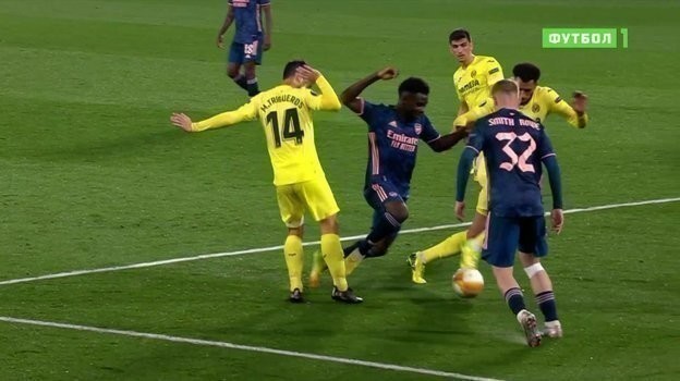 Скриншот эфира «Матч! Футбол 1». Фото «Матч ТВ» Скриншот эфира «Матч! Футбол 1». Фото «Матч ТВ»