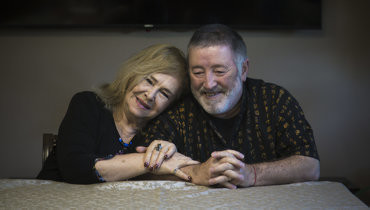 Гусейн Магомаев с женой Ольгой.