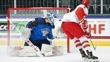 6 мая. ЮЧМ. Финляндия — Россия (5:6).