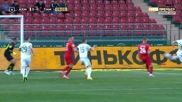 «Ахмат» — «Тамбов»: арбитр правильно не назначил пенальти в ворота гостей. «Ахмат» — «Тамбов»: арбитр правильно не назначил пенальти в ворота гостей.