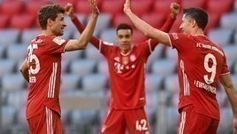 «Бавария» повторила рекорд «Ювентуса». Тухель снова обыграл Гвардьолу и отсрочил чемпионство «Сити»