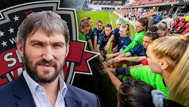 Овечкин решил вложиться в американский женский футбольный клуб вместе с дочерьми Буша и Клинтона. Зачем ему это нужно?