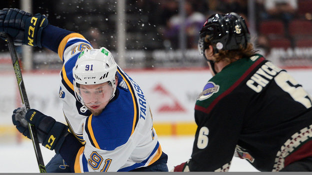 В игре Владимир Тарасенко (№91). Фото USA Today Sports В игре Владимир Тарасенко (№91). Фото USA Today Sports