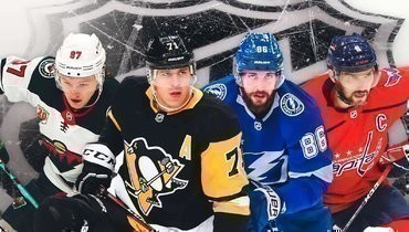 Кирилл Капризов, Евгений Малкин, Никита Кучеров, Александр Овечкин.