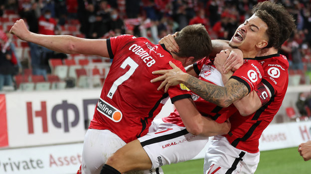 Александр Соболев, Джордан Ларссон и Георгий Джикия. Фото Александр Федоров, «СЭ» / Canon EOS-1D X Mark II Александр Соболев, Джордан Ларссон и Георгий Джикия. Фото Александр Федоров, «СЭ» / Canon EOS-1D X Mark II