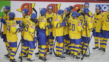 Швейцария — Швеция — 0:7.