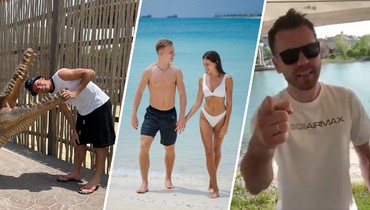 Артур Юсупов, Наиль Умяров с женой, Игорь Акинфеев.