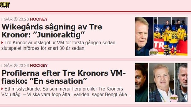 Sportbladet. Sportbladet.