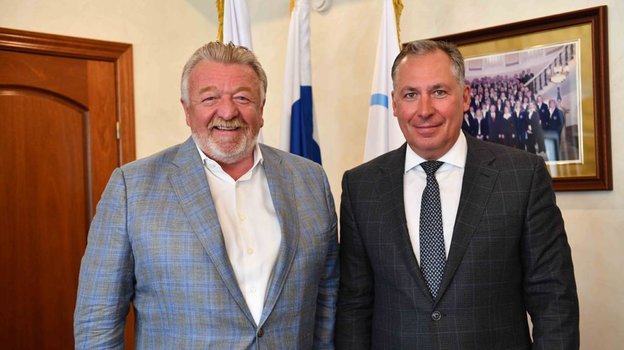 Василий Титов и Станислав Поздняков. Василий Титов и Станислав Поздняков.