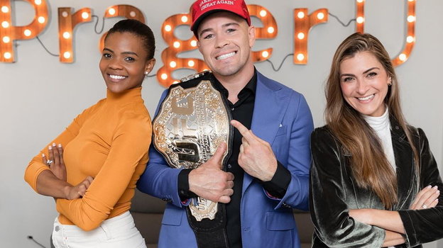 Колби Ковингтон и Кэндис Оуэнс (слева). Колби Ковингтон и Кэндис Оуэнс (слева).