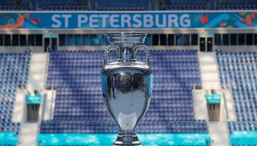 Кубок чемпионов Европы на стадионе «Санкт-Петербург».