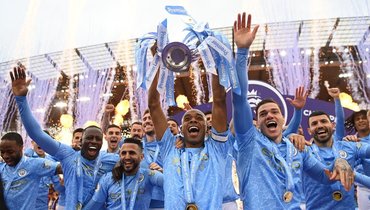 «Манчестер Сити» выиграл чемпионат Англии.