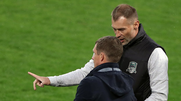 Василий Березуцкий и Виктор Гончаренко. Фото Александр Федоров, «СЭ» / Canon EOS-1D X Mark II Василий Березуцкий и Виктор Гончаренко. Фото Александр Федоров, «СЭ» / Canon EOS-1D X Mark II