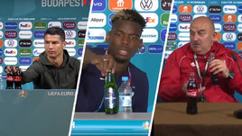 Роналду и Погба разозлили УЕФА из-за бутылок. А видео с Черчесовым стало мемом