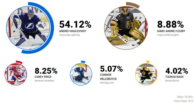 Кто лучший вратарь. Фото nhl.com Кто лучший вратарь. Фото nhl.com