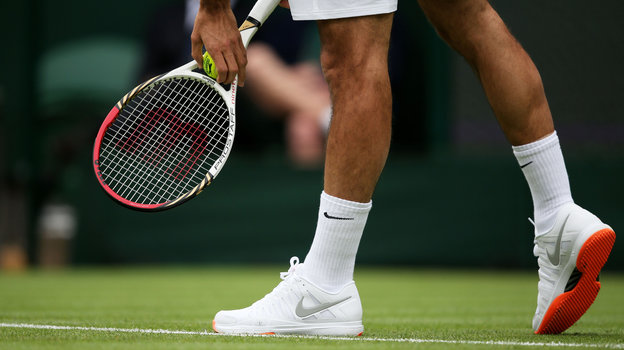 2013 год. Обувь Роджера Федерера. Фото Clive Brunskill, Getty Images 2013 год. Обувь Роджера Федерера. Фото Clive Brunskill, Getty Images