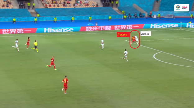 Эпизод матча Бельгия — Португалия — 1:0. Эпизод матча Бельгия — Португалия — 1:0.