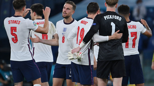 Футболисты сборной Англии. Фото Reuters Футболисты сборной Англии. Фото Reuters