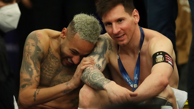 Лионель Месси и Неймар. Фото Reuters Лионель Месси и Неймар. Фото Reuters