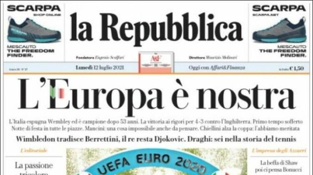 La Repubblica. La Repubblica.