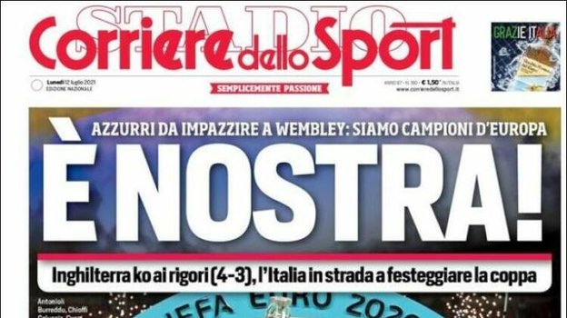 Corriere dello Sport. Corriere dello Sport.