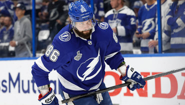 Нападающий «Тампы» Никита Кучеров.