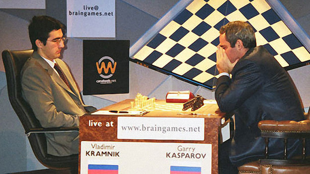 Владимир Крамник и Гарри Каспаров. Владимир Крамник и Гарри Каспаров.