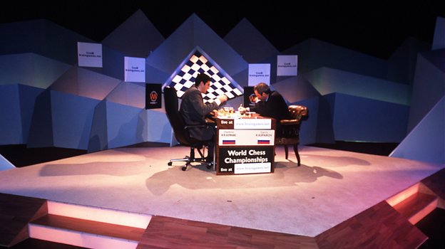 Владимир Крамник и Гарри Каспаров. Фото Getty Images Владимир Крамник и Гарри Каспаров. Фото Getty Images