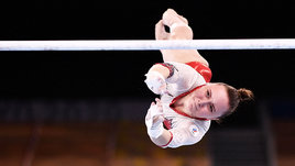 Ильянкова — новая фея брусьев после Мустафиной и Хоркиной. У сборной ОКР — неожиданное серебро